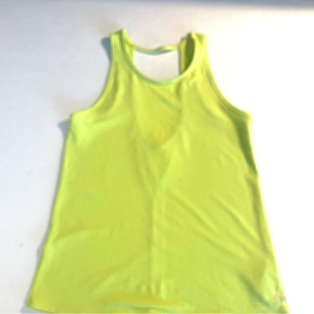 Bundle: DSG Blue and Neon Yellow Racerback Workout Tanks XS - Picture 7 of 11